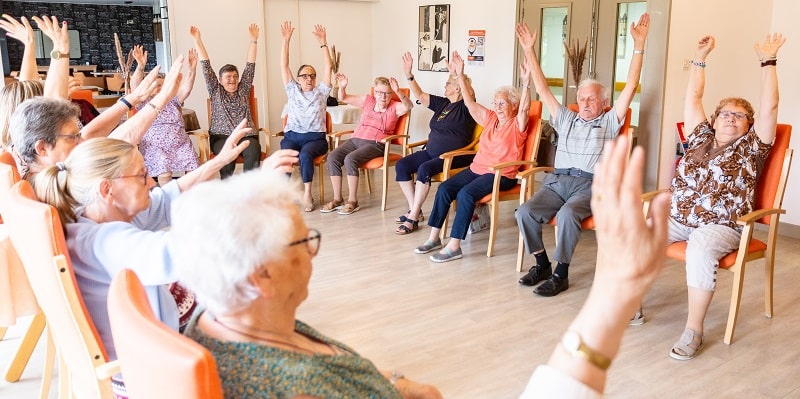 Activités physiques adaptées pour une résidence